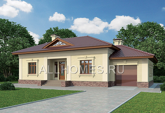  I-144-1K площадью 144.40 кв.м и материалом кирпич