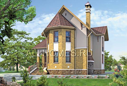  J-155-1P площадью 150.70 кв.м и материалом пеноблоки