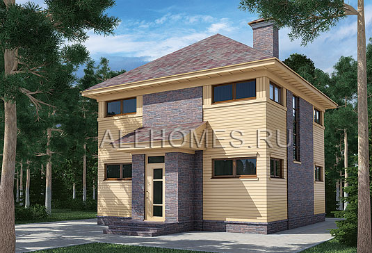 Проект каркасного садового дома I-130-1S площадью 130.10 кв.м и материалом каркас