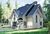 K-194-1P Проект современного компактного загородного дома