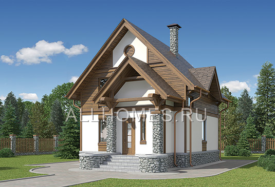  H-098-1P площадью 97.80 кв.м и материалом пеноблоки