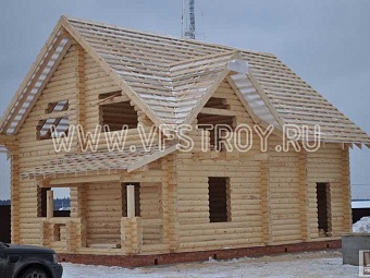 Проект I-137-1D: Проект небольшого дома из бревна