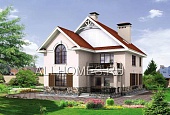 I-181-2K Проект индивидуального двухэтажного загородного дома