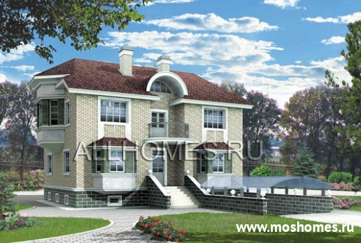 K-317-1K Проект загородной резиденции