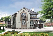 I-186-1P Проект дачного дома из газобетона
