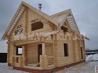 Проект I-137-1D: Проект небольшого дома из бревна